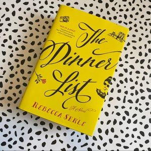 “The Dinner List” a Novel Book